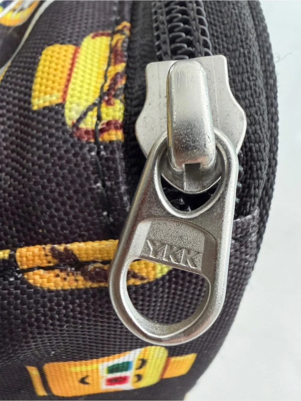 LEGO Insulated Lunch Bag Minifigure Heads Black Yellow Carry Gear Solutions⁠